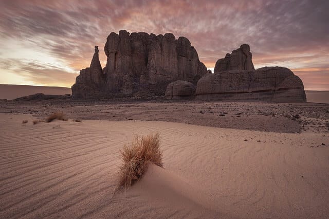 African sahara desert : Algeria
