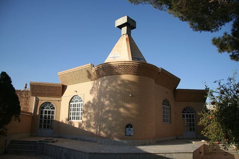 Ahriman and Zoroastrian temple in Mazra Kalantar