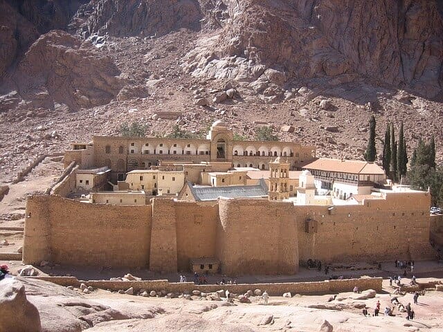Sinai desert :St Catherine's monastery