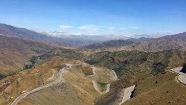 Photo atlas mountain morocco