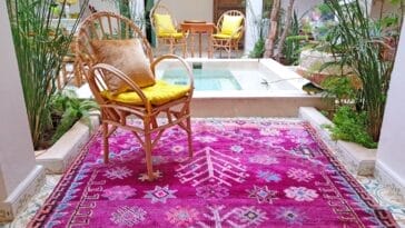 Photo carpet morocco