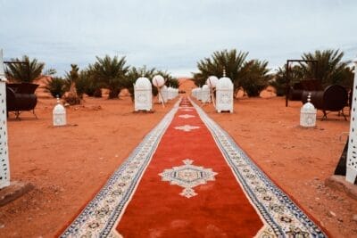Photo carpet morocco