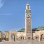Photo hassan ii mosque morocco
