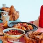 Photo rug from morocco