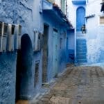 Photo morocco blue city
