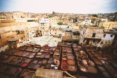 Photo city in morocco