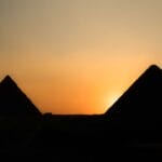 Photo egyptian pyramids