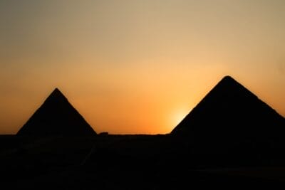 Photo egyptian pyramids