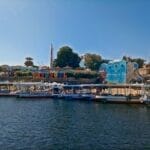 Photo nile river egypt