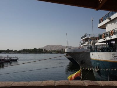 Photo nile river in egypt