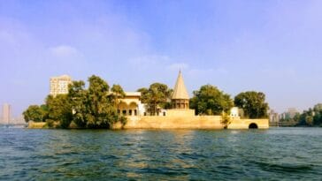 Photo nile river cairo