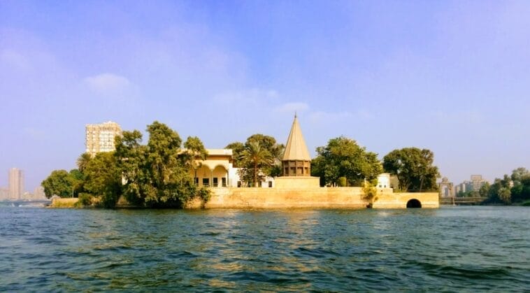 Photo nile river cairo