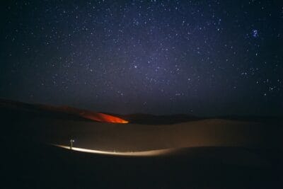 Photo Desert night