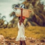 Photo African village