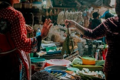 Photo Colorful market