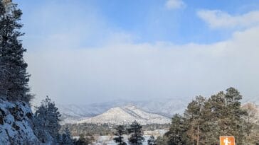 Photo Snowy landscape
