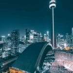 Photo Beachfront skyline