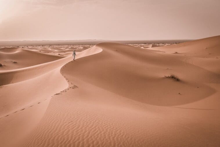 Photo Morocco desert, Sahara dunes