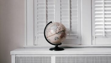 Photo map of africa ethiopia