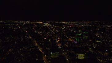 Photo Vibrant nightlife