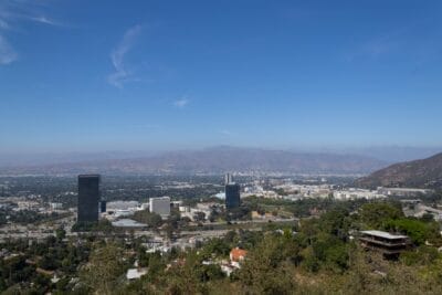 Photo moonscape overlook