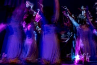 Photo Colorful dancers