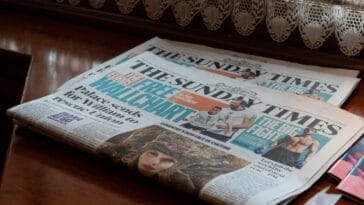 Photo Newspaper headline