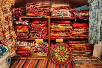 Photo Colorful textiles