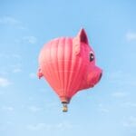Photo Colorful baskets