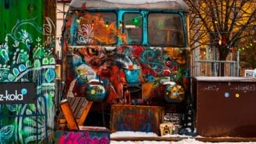 Photo Vibrant murals