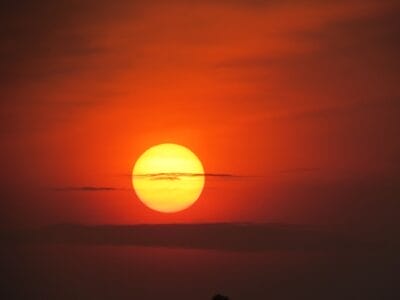 Photo Safari sunset