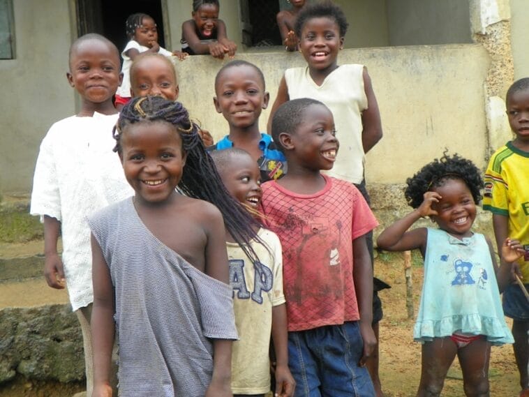 Photo charity organization in Africa