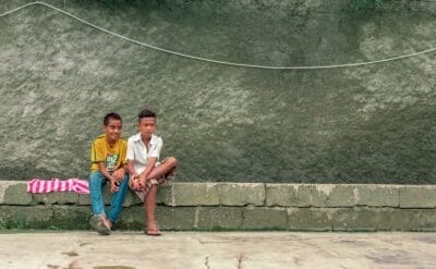 Photo Impoverished children