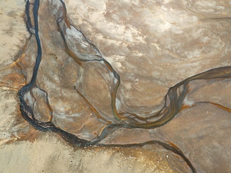Photo Dry riverbed